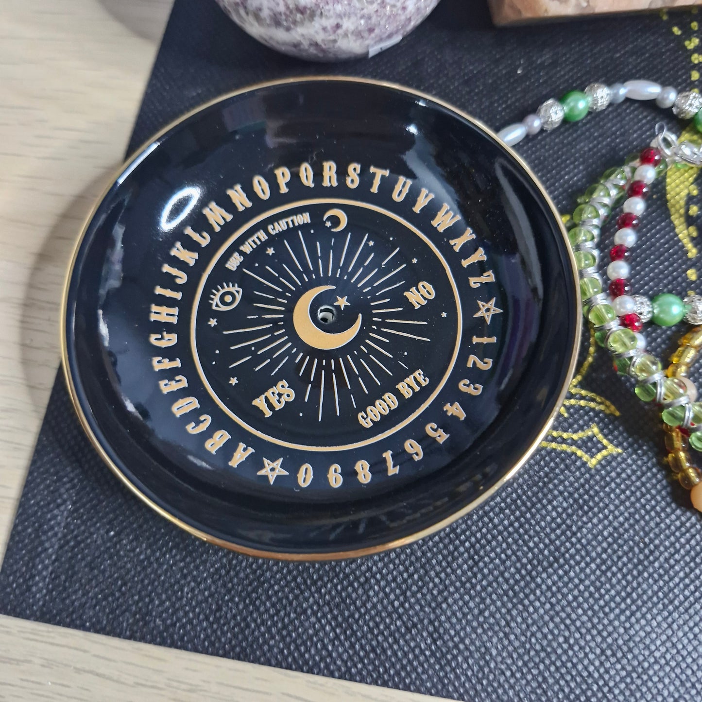 talking incense dish