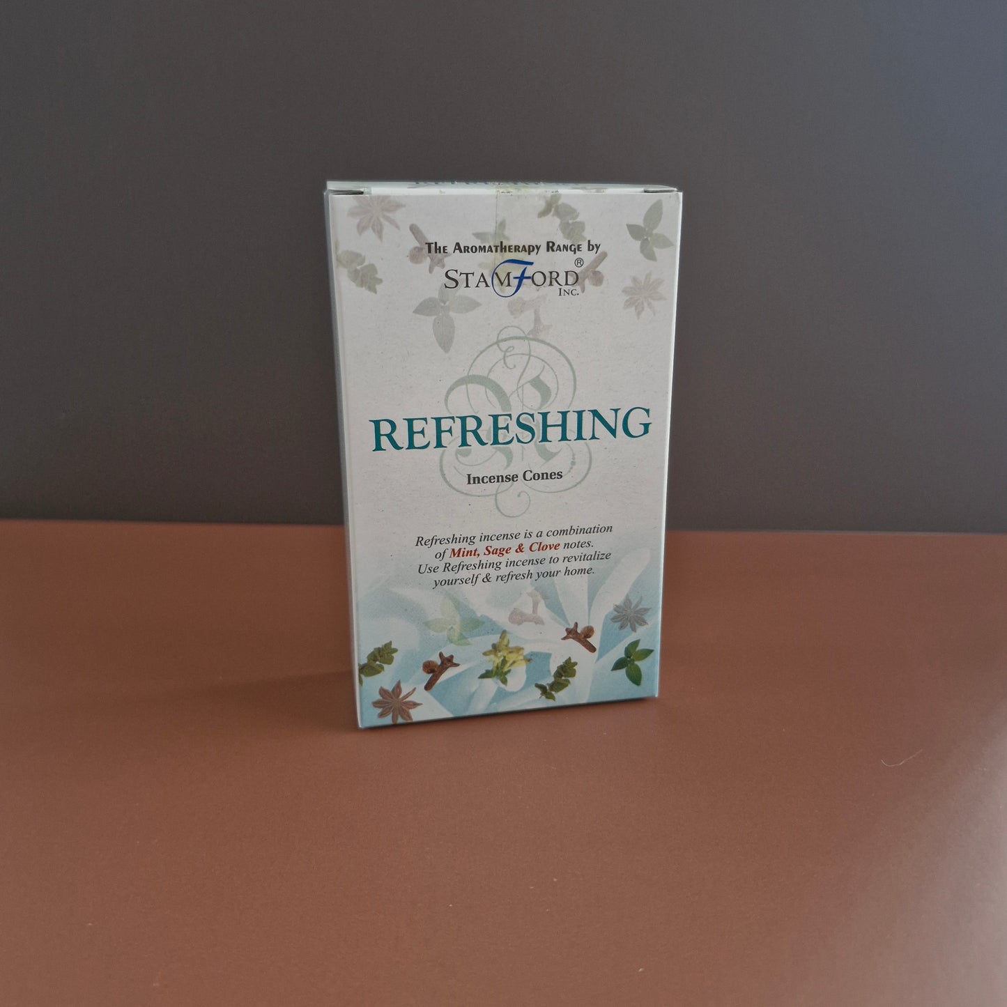 Refreshing incense cones