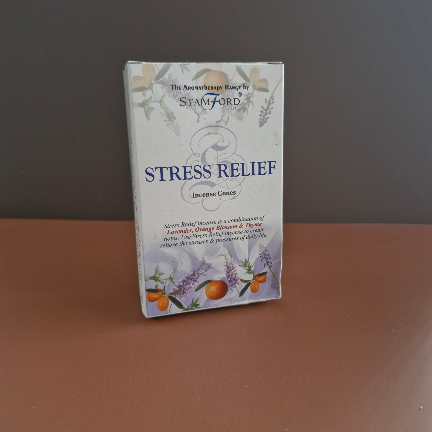 Stress relief incense cones