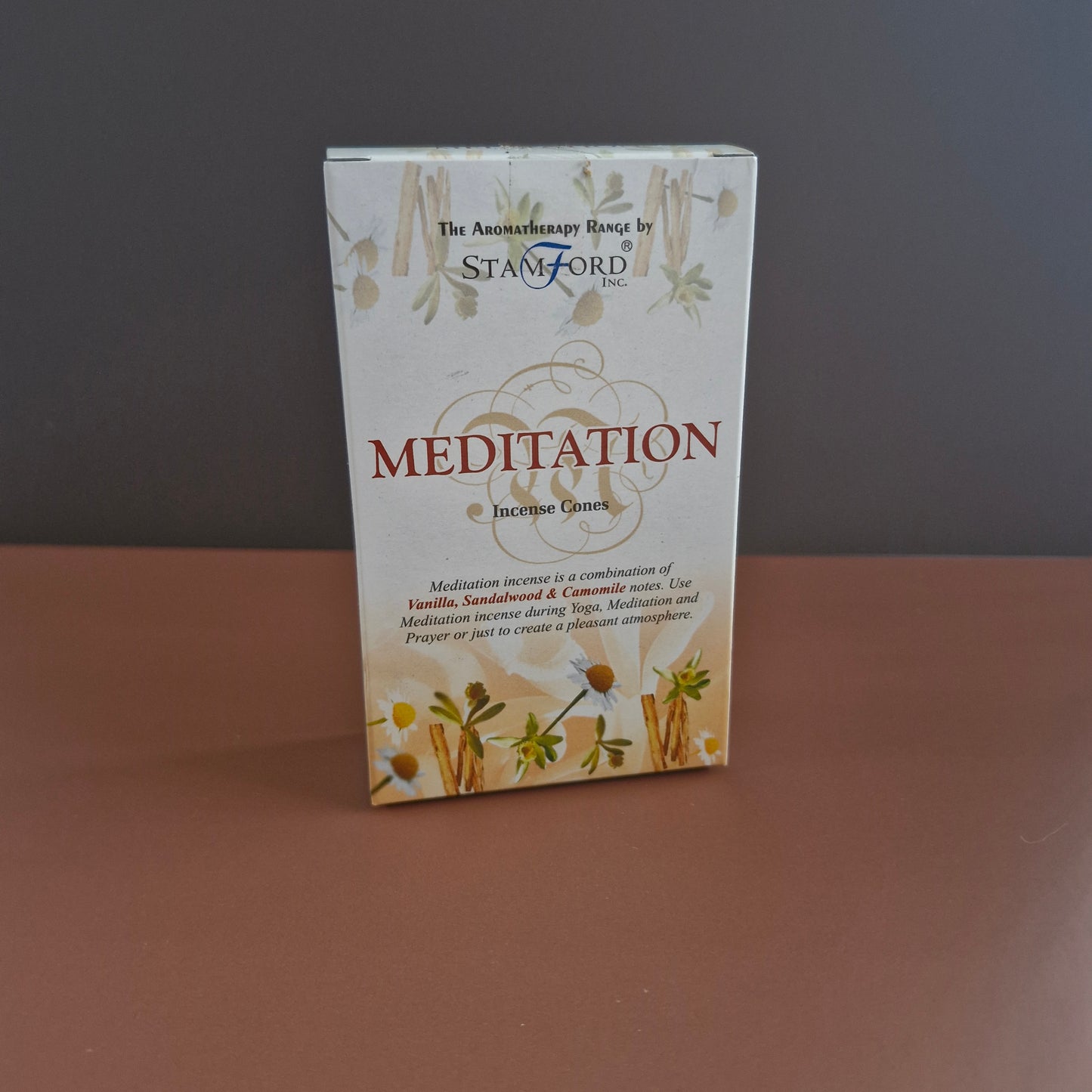 Meditation incense cones