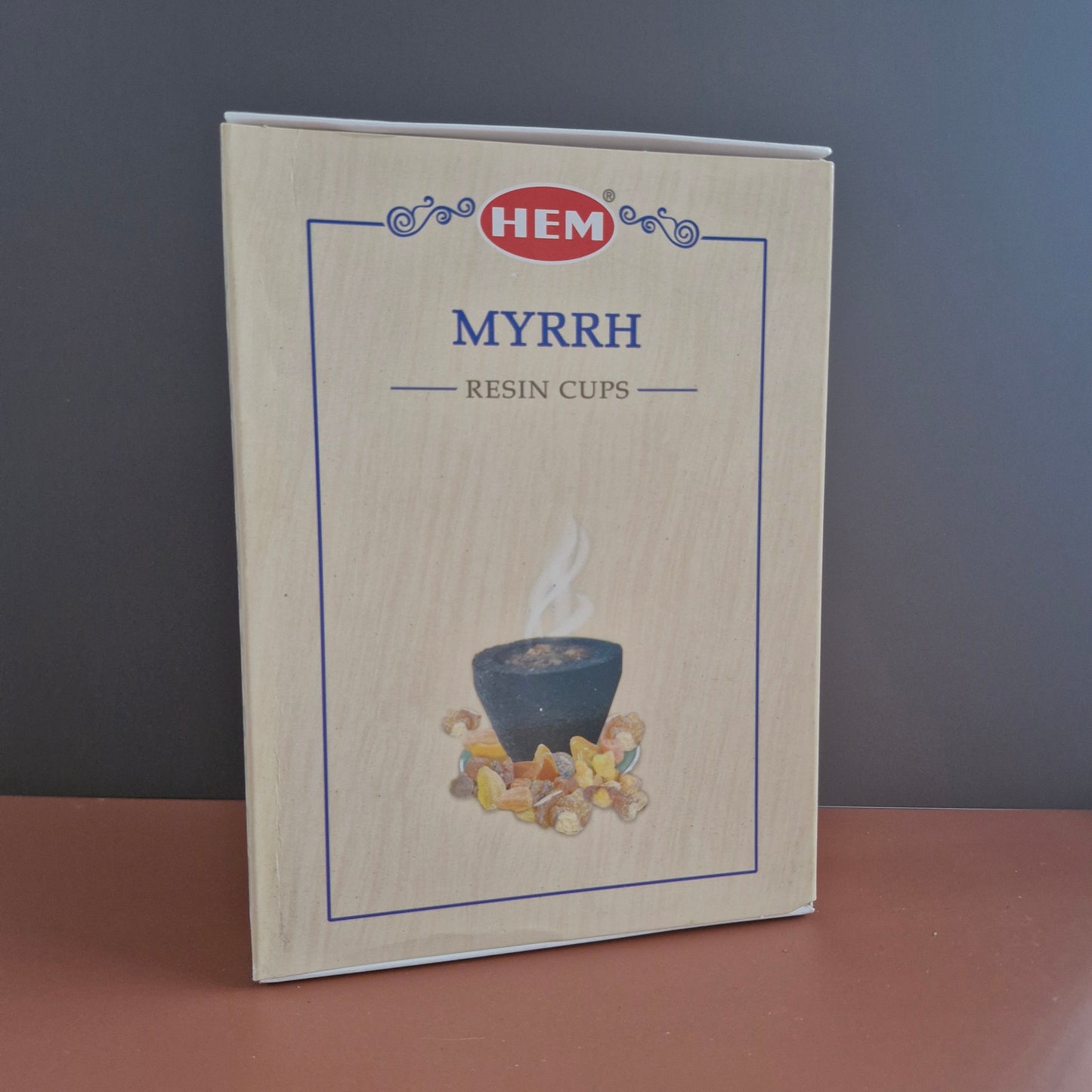 Myrhh resin cups