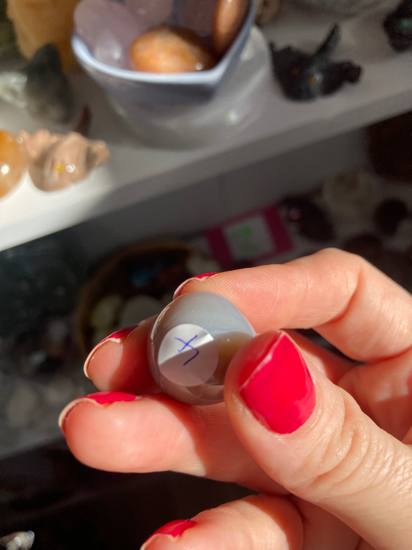 Mini agate druzy sphere