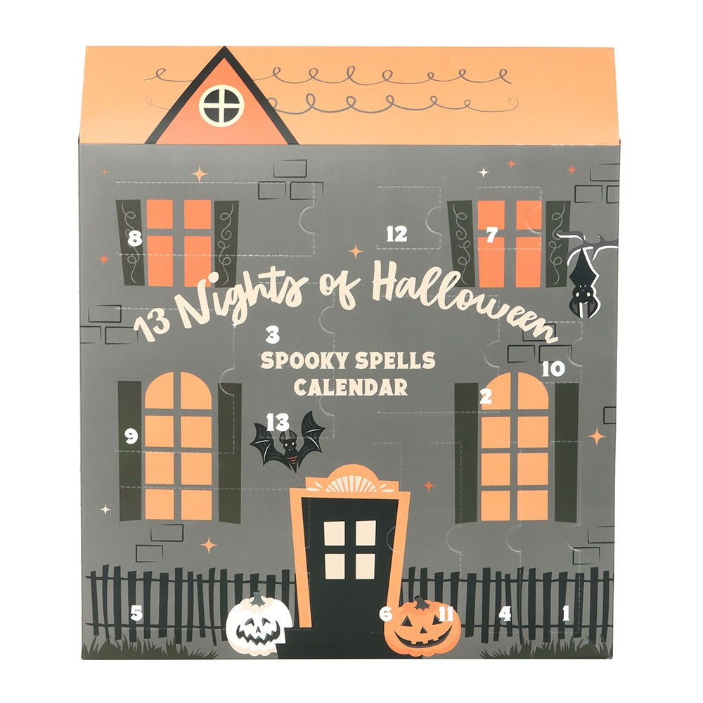13 Nights of Halloween Spooky Spells Advent Calendar, 13 door advent for Halloween Samhain