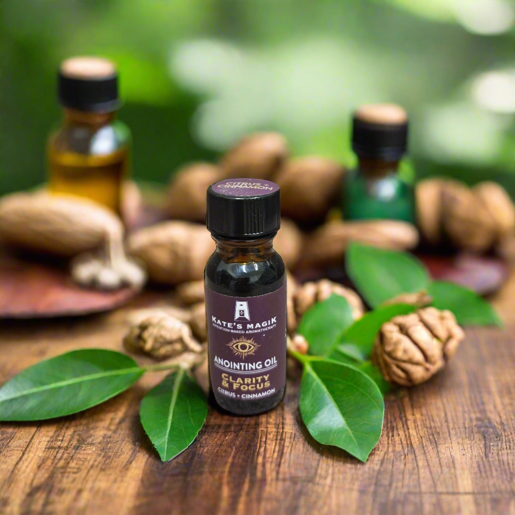 Kate's Magik Clarity and focus anointing oils