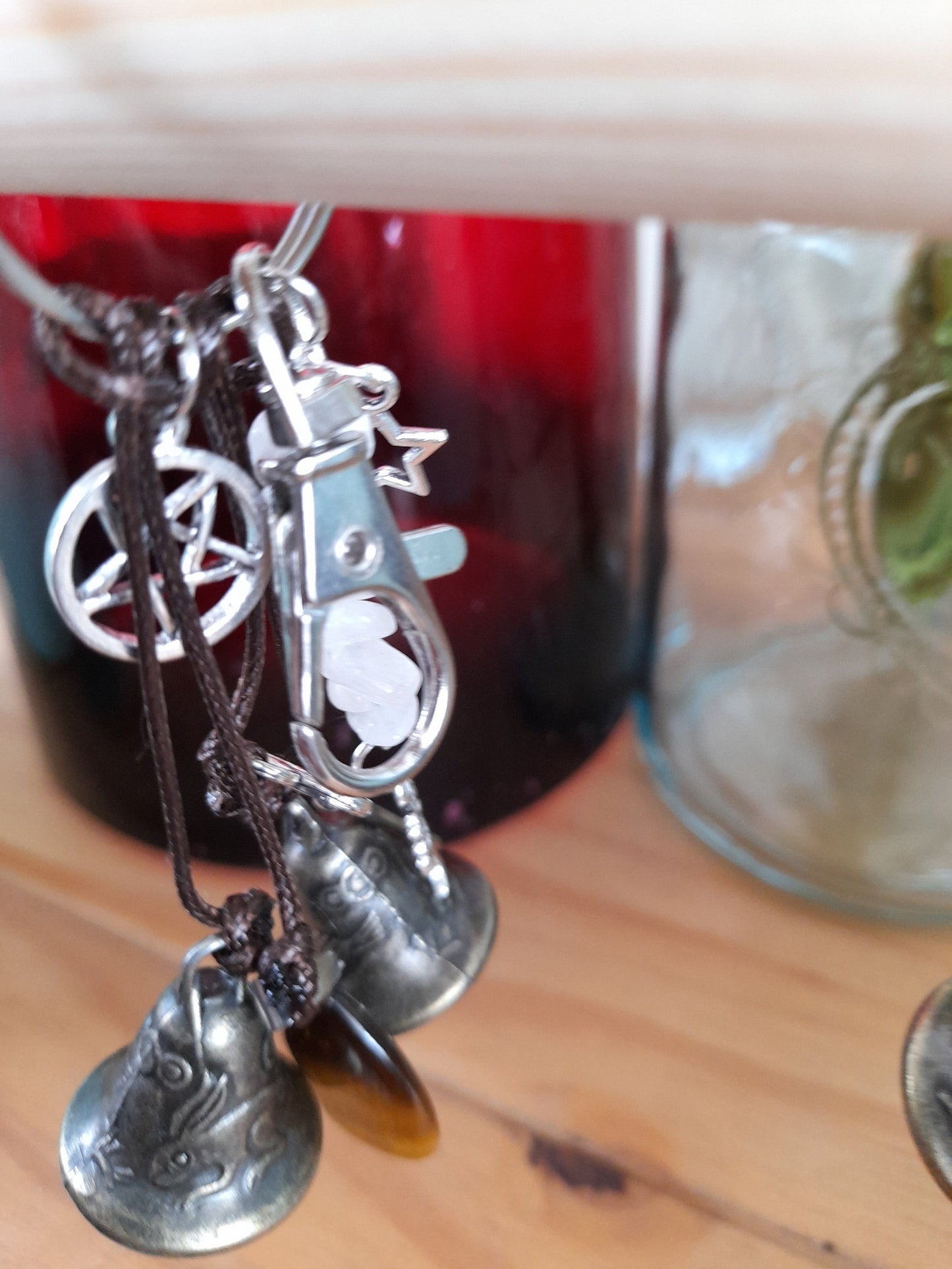 Witches bells keyrings