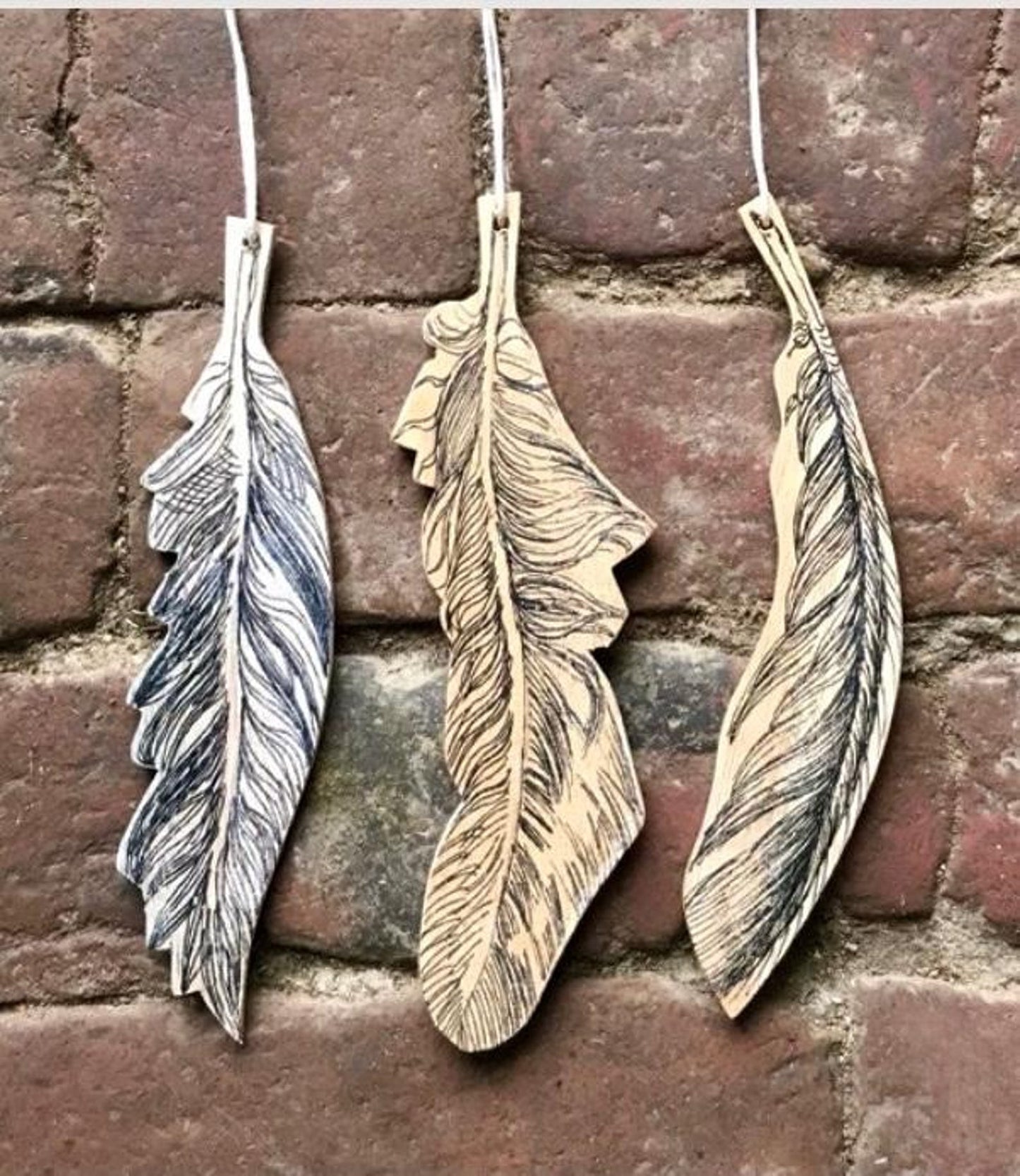 Wooden Feathers lucky dip