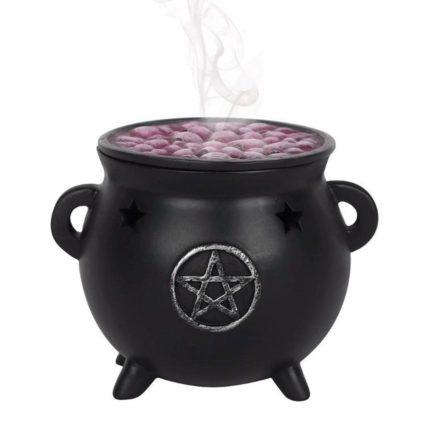 Pentagram cauldron Incense cone holder