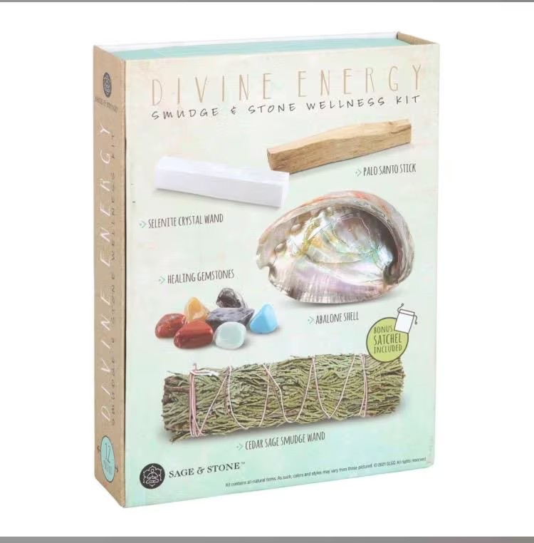 Divine Energy Smudge and stones kit