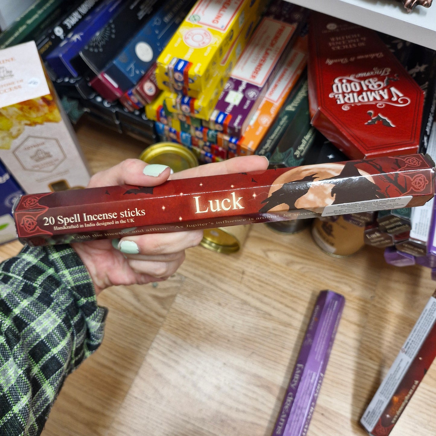 Luck incense sticks