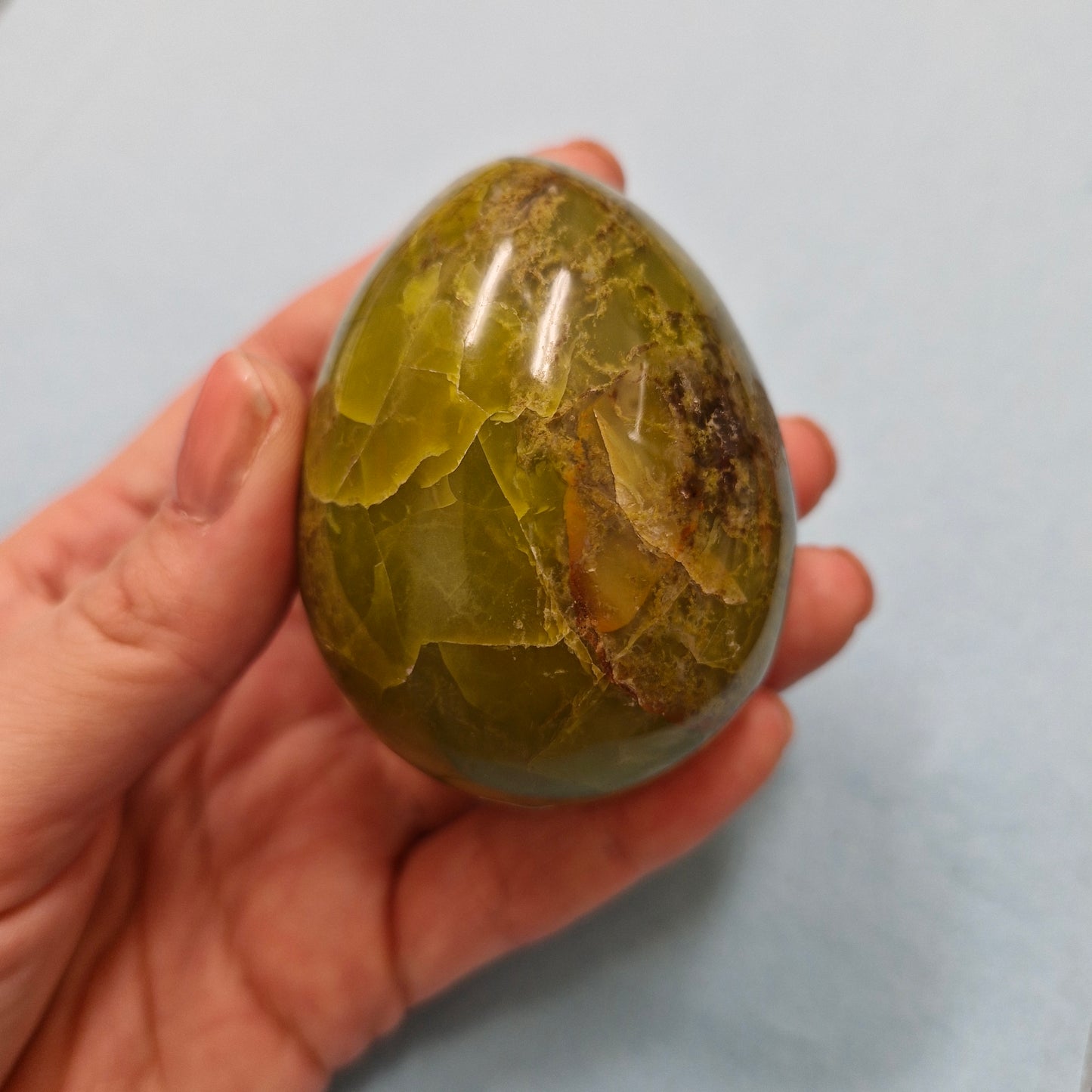 Green opal egg
