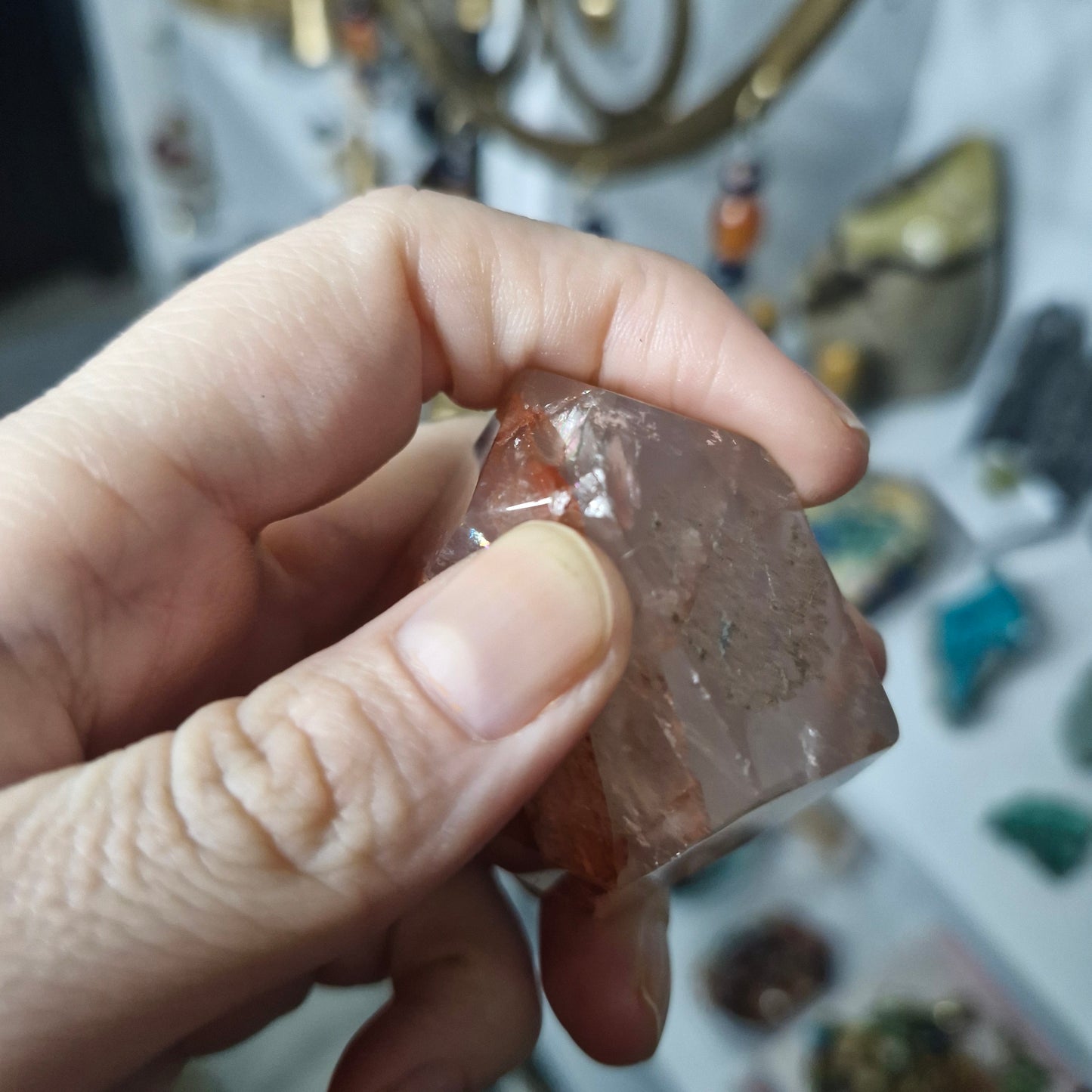 Fire Quartz freeform (chipped)
