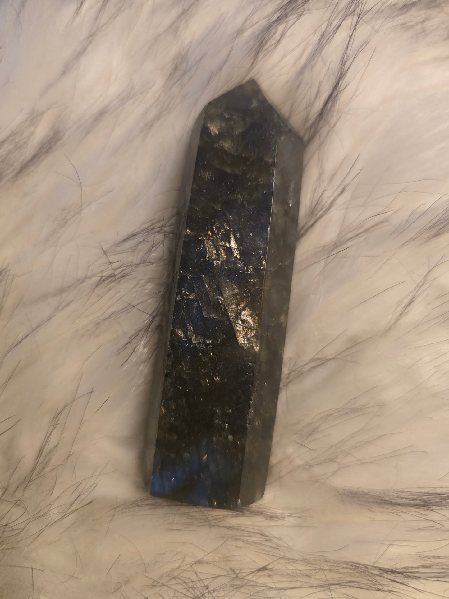 Labradorite tower - 8.5cm