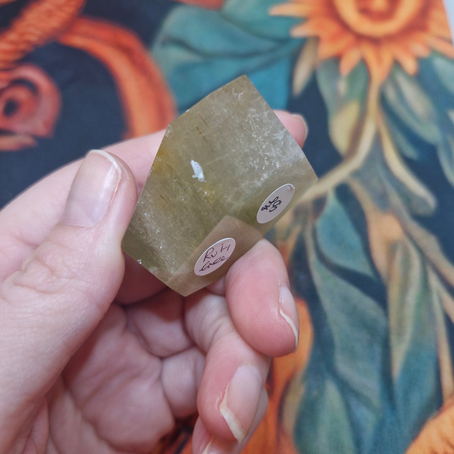 Rutile quartz freeform 1