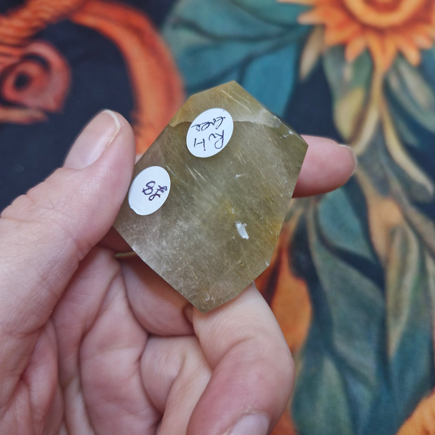 Rutile quartz freeform 1