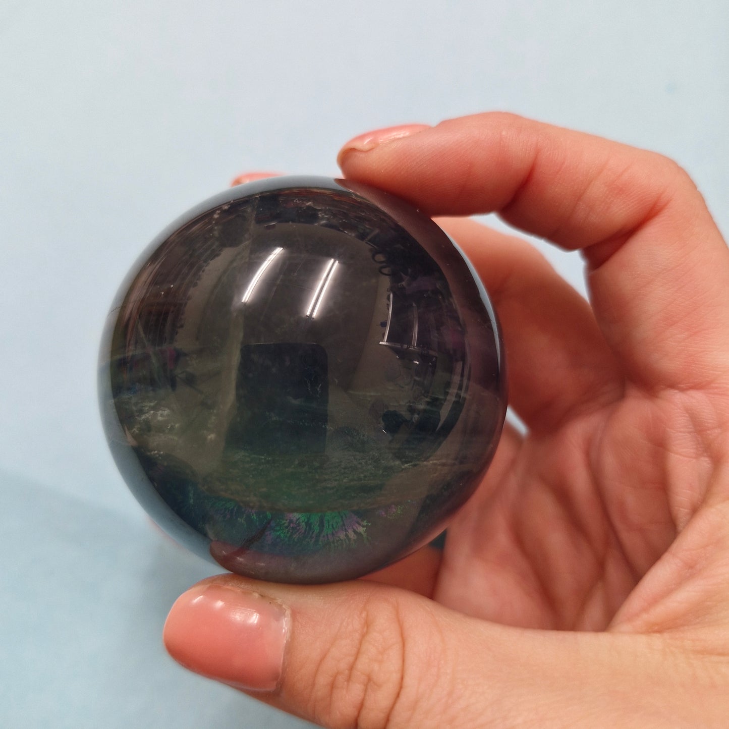 Fluorite sphere