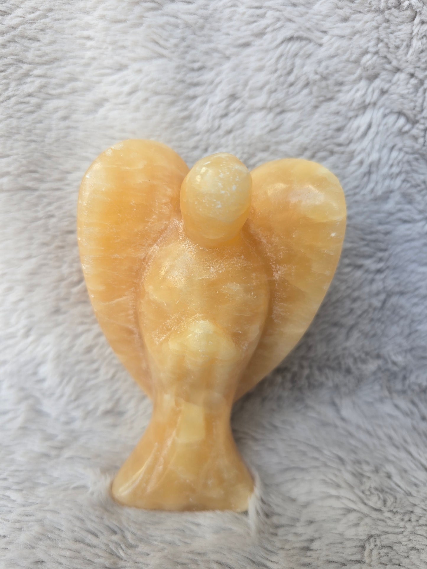 Orange Calcite angel