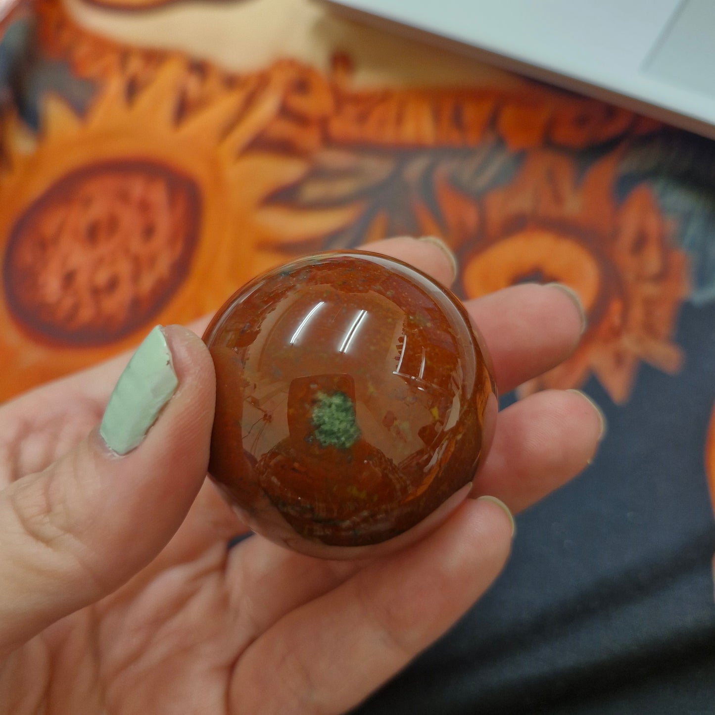 Ocean Jasper Spheres