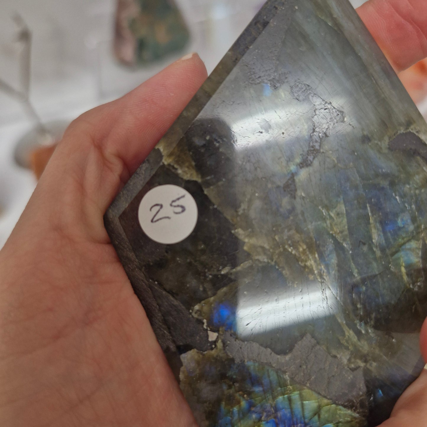 Labradorite diamond
