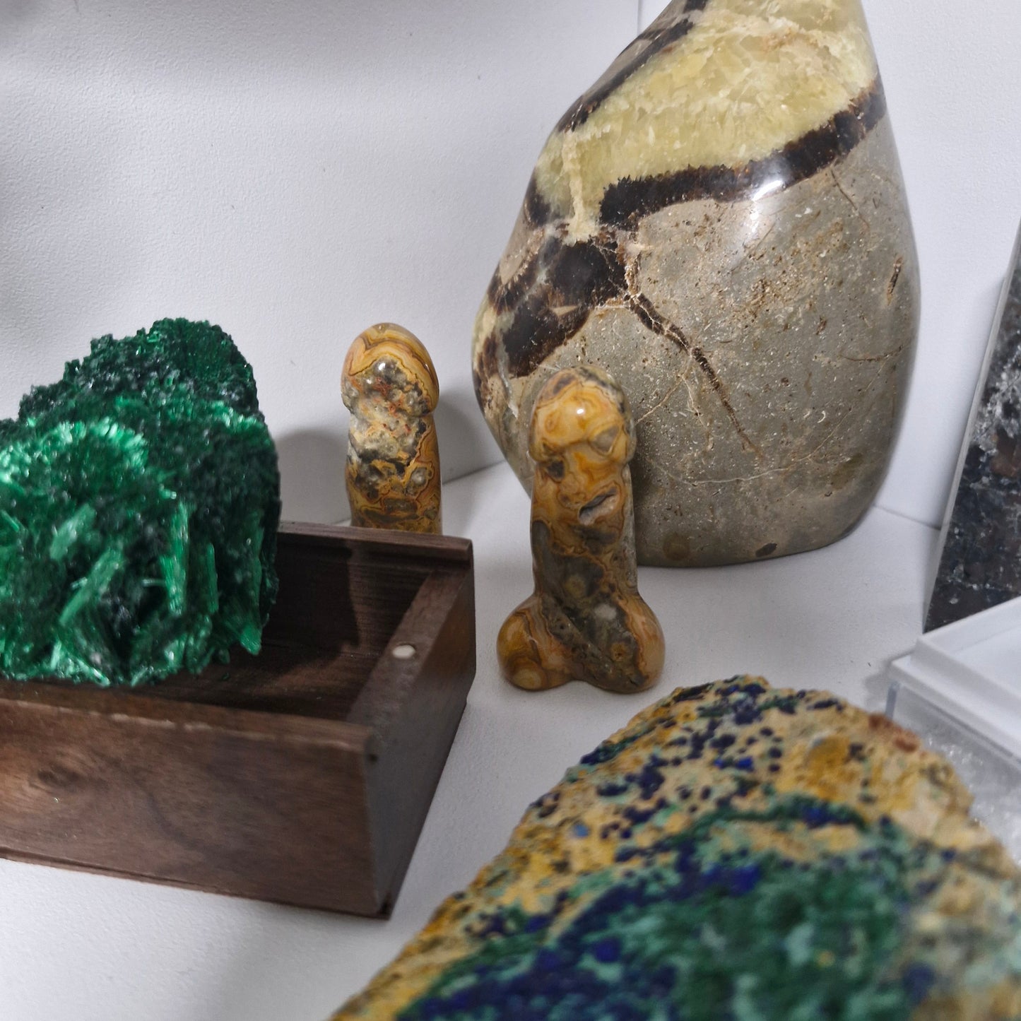 Crazy Lace Agate Penis