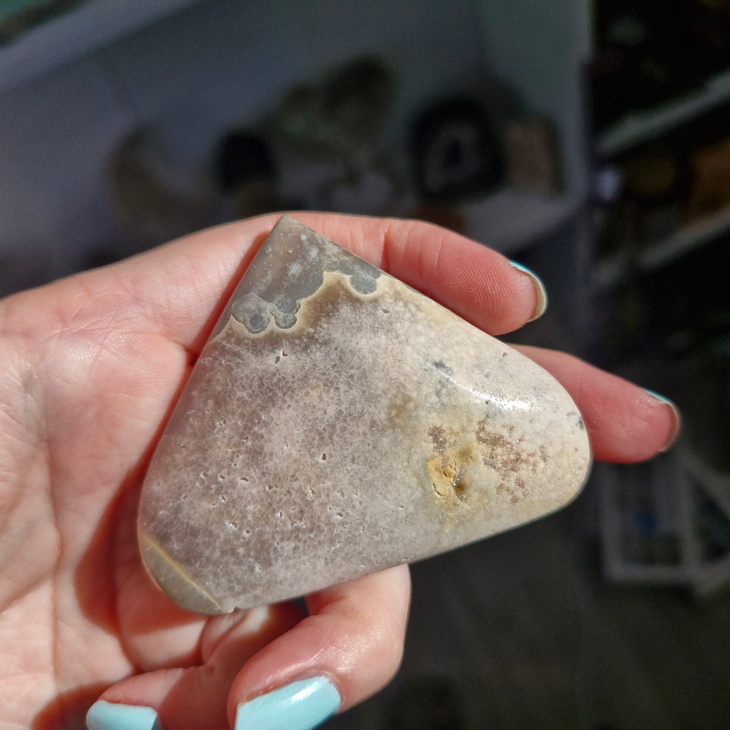 Pink amethyst flames