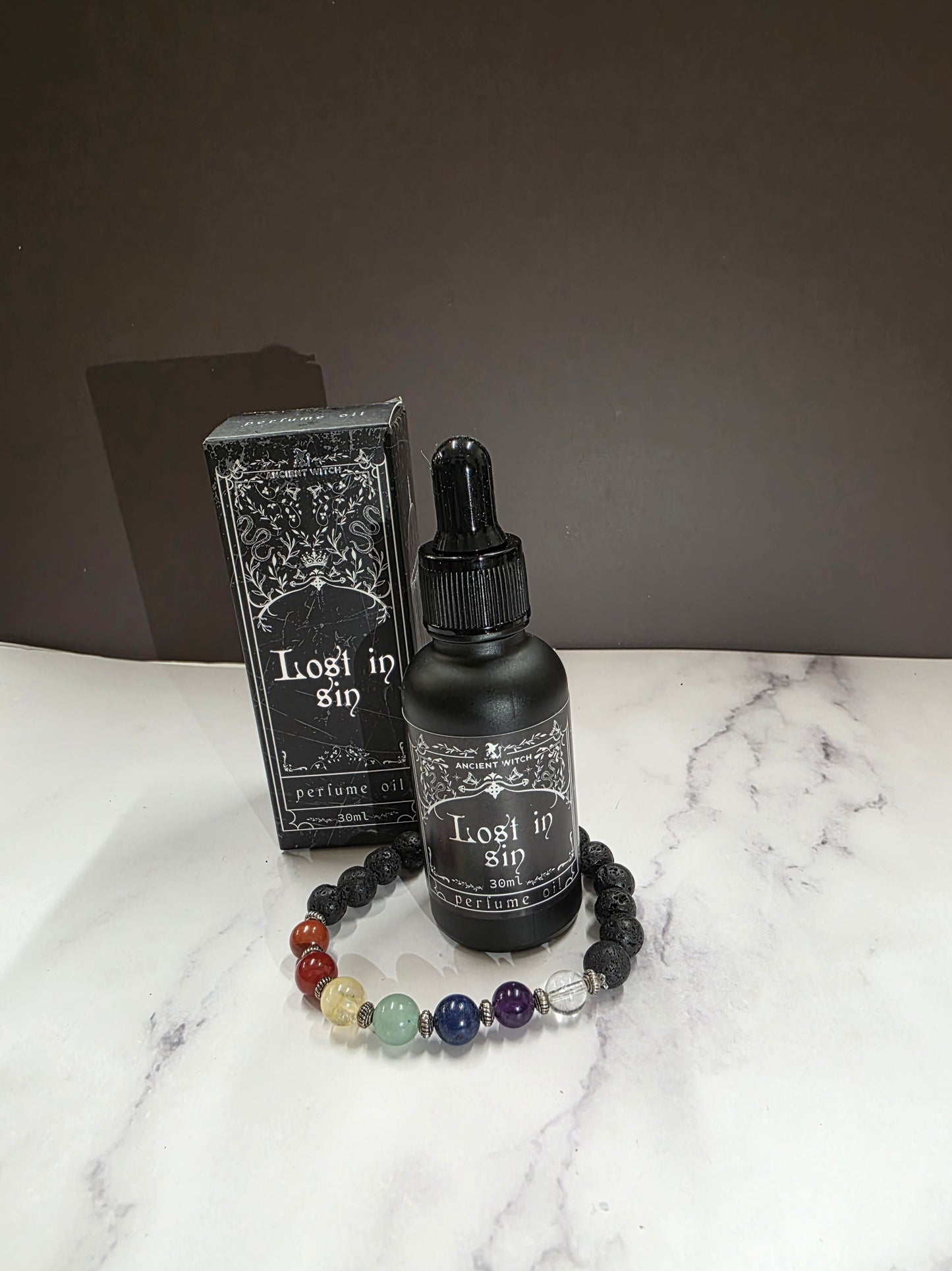Perfume Oil and Bracelet Lost in Sin Duo