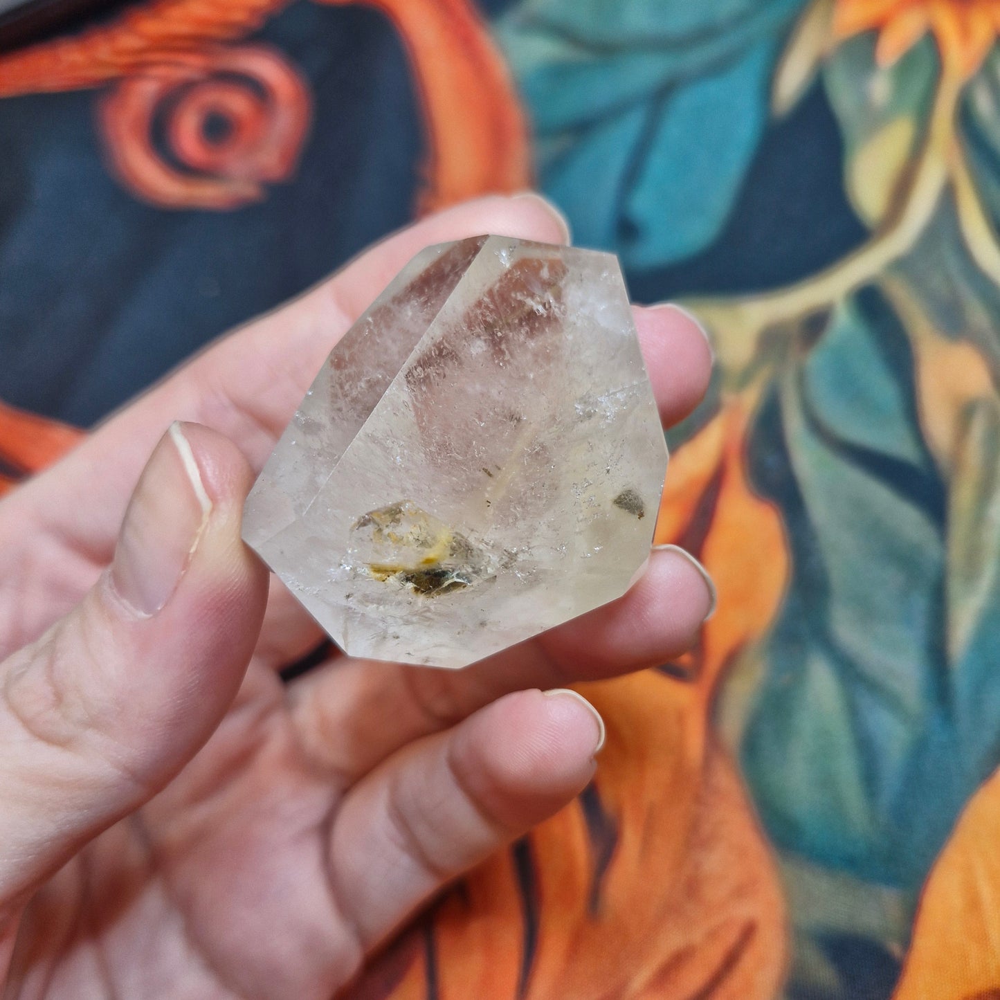 Rutile quartz freeform 4
