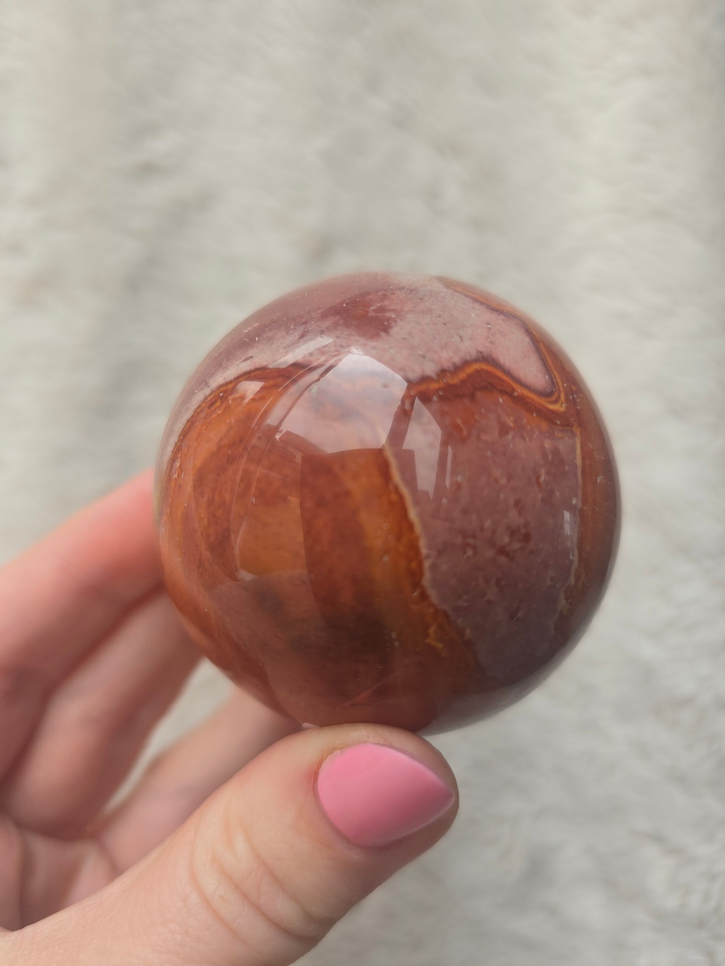 Polychrome Jasper sphere