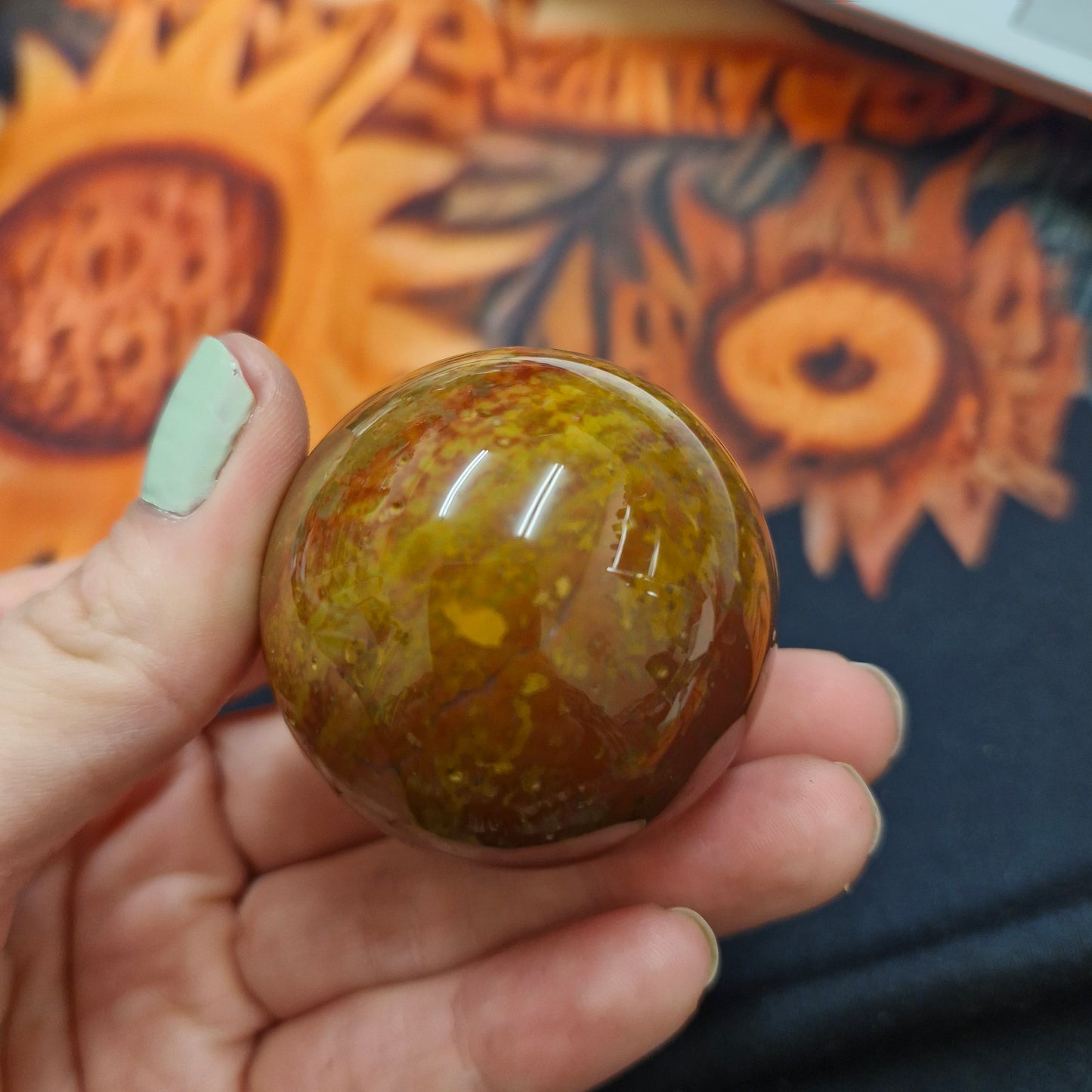 Ocean Jasper Spheres