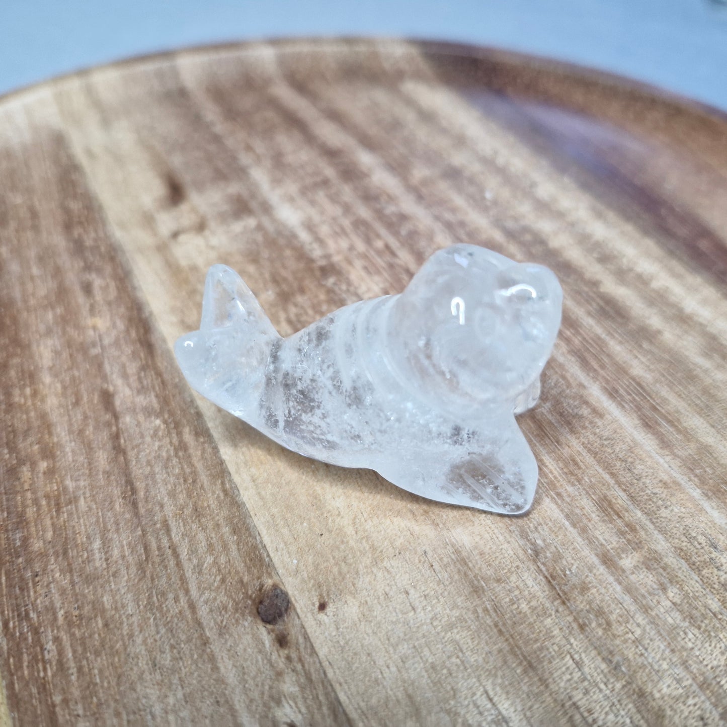 Clear quartz seal