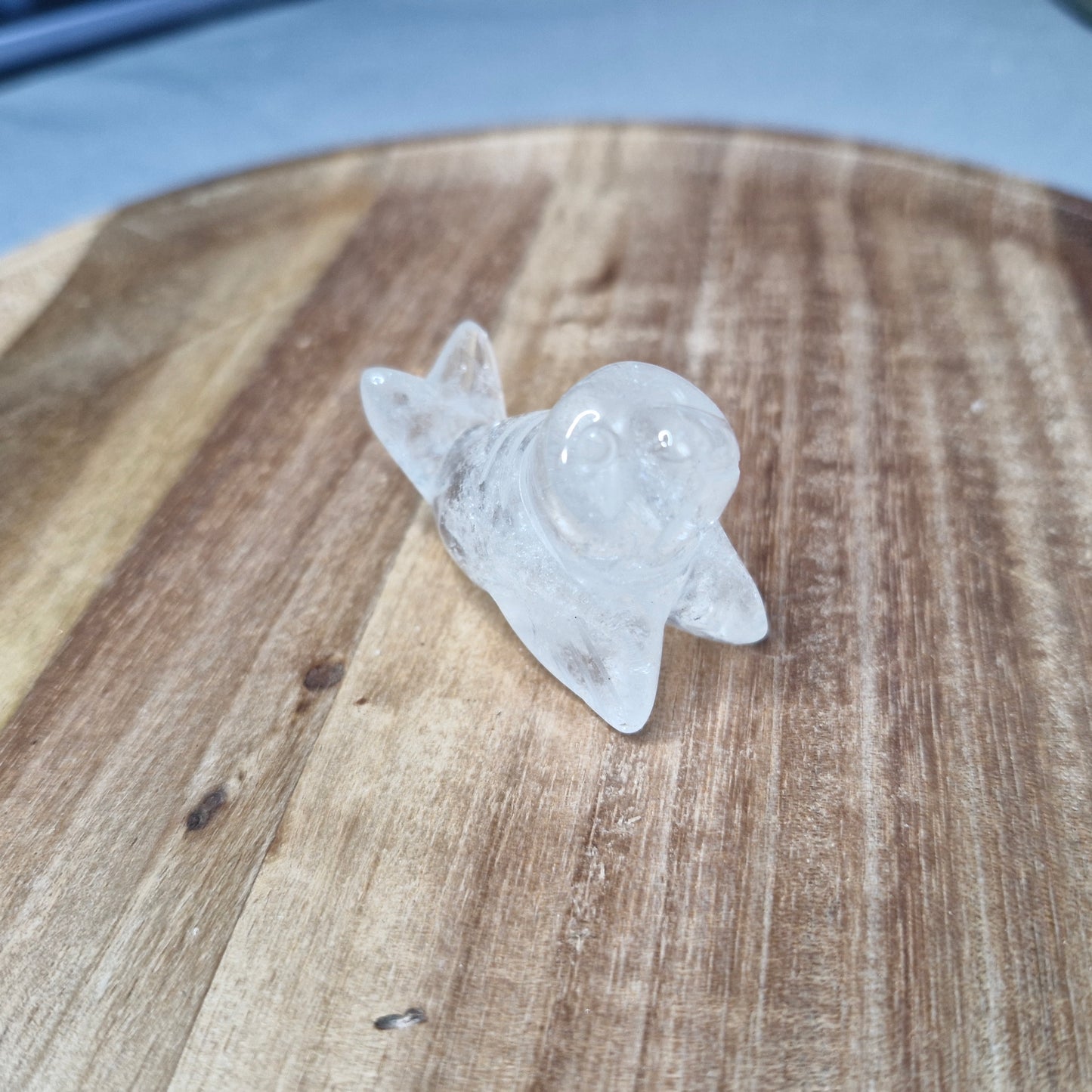 Clear quartz seal