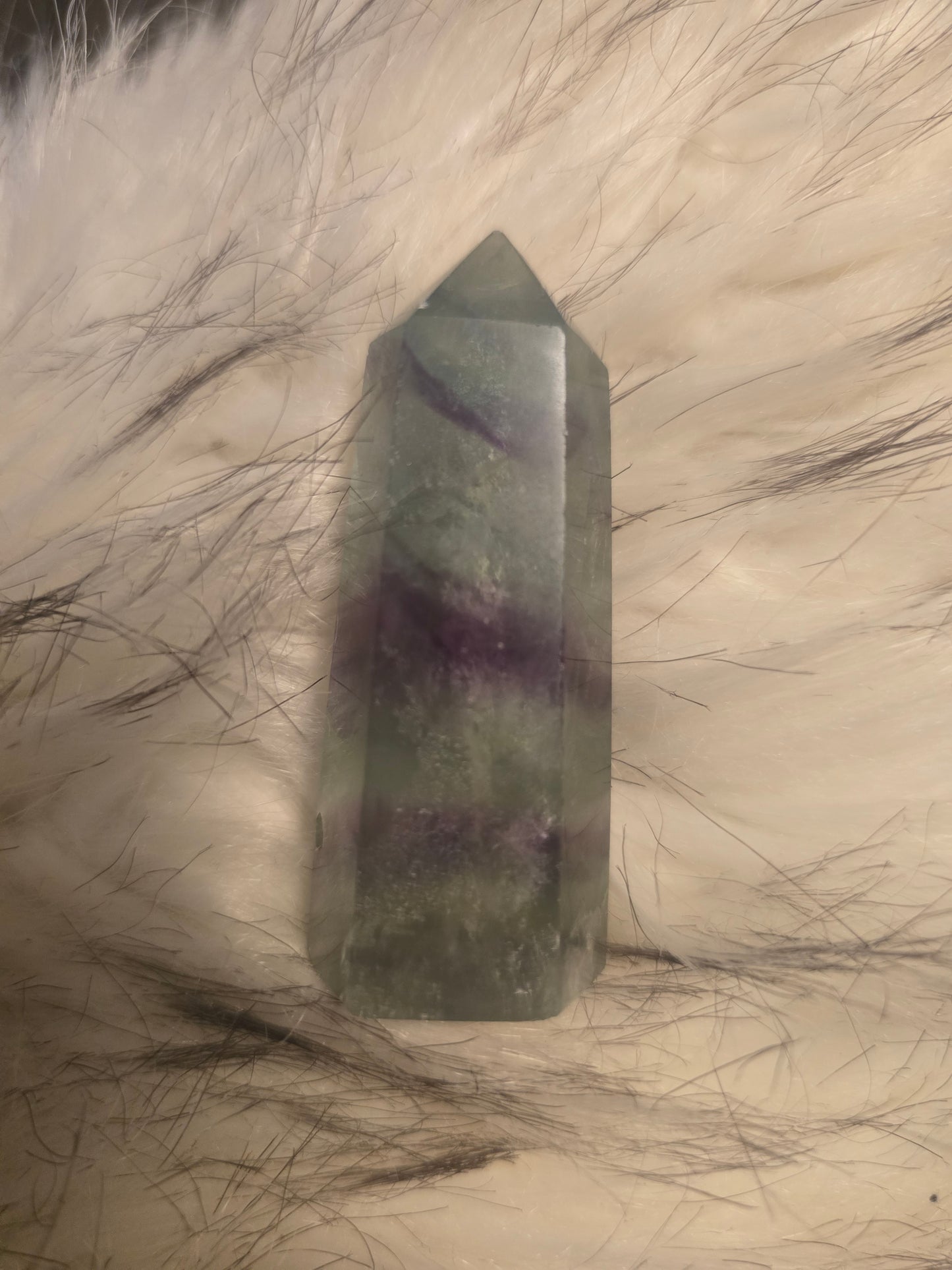 Fluorite tower - 6.5cm