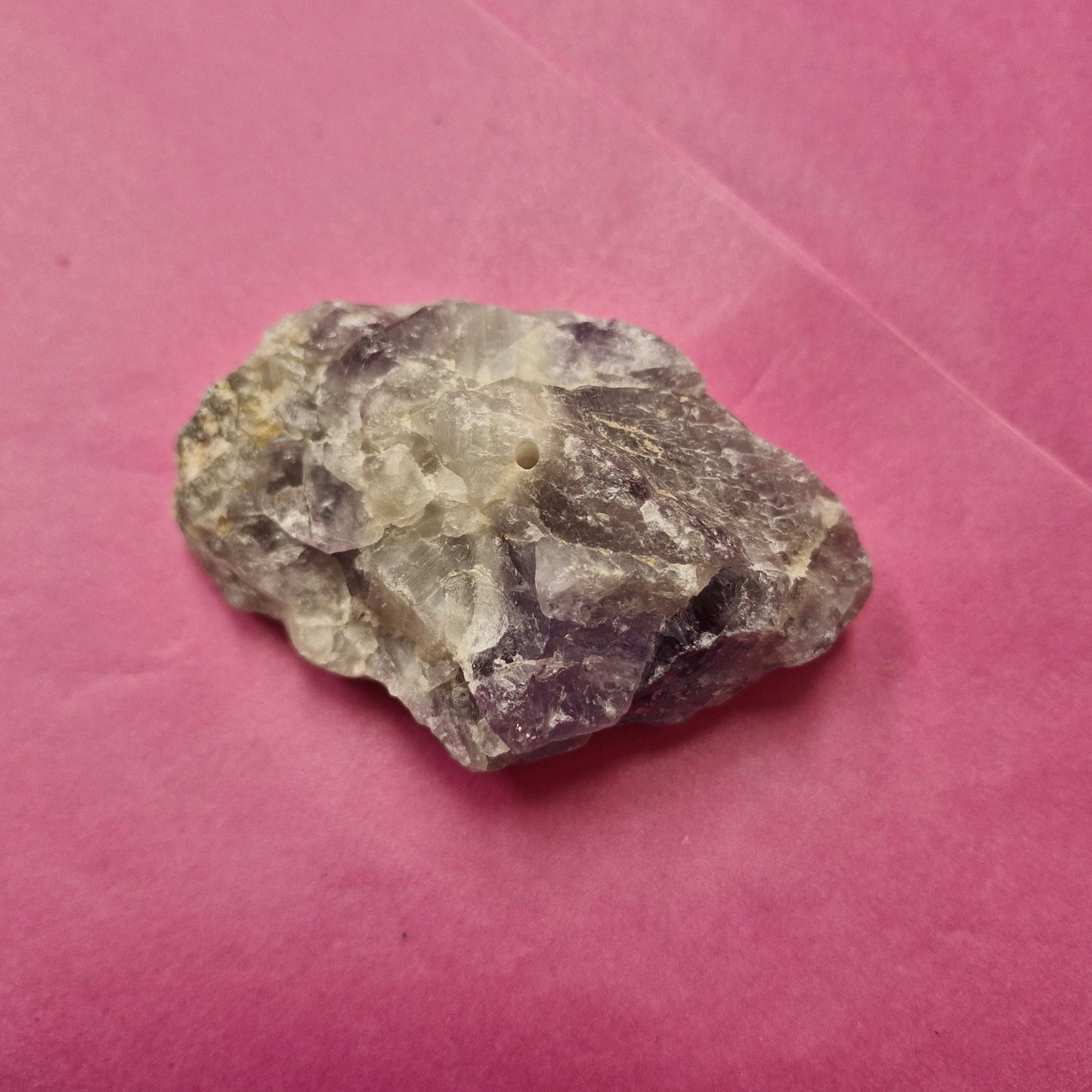 Amethyst incense holder
