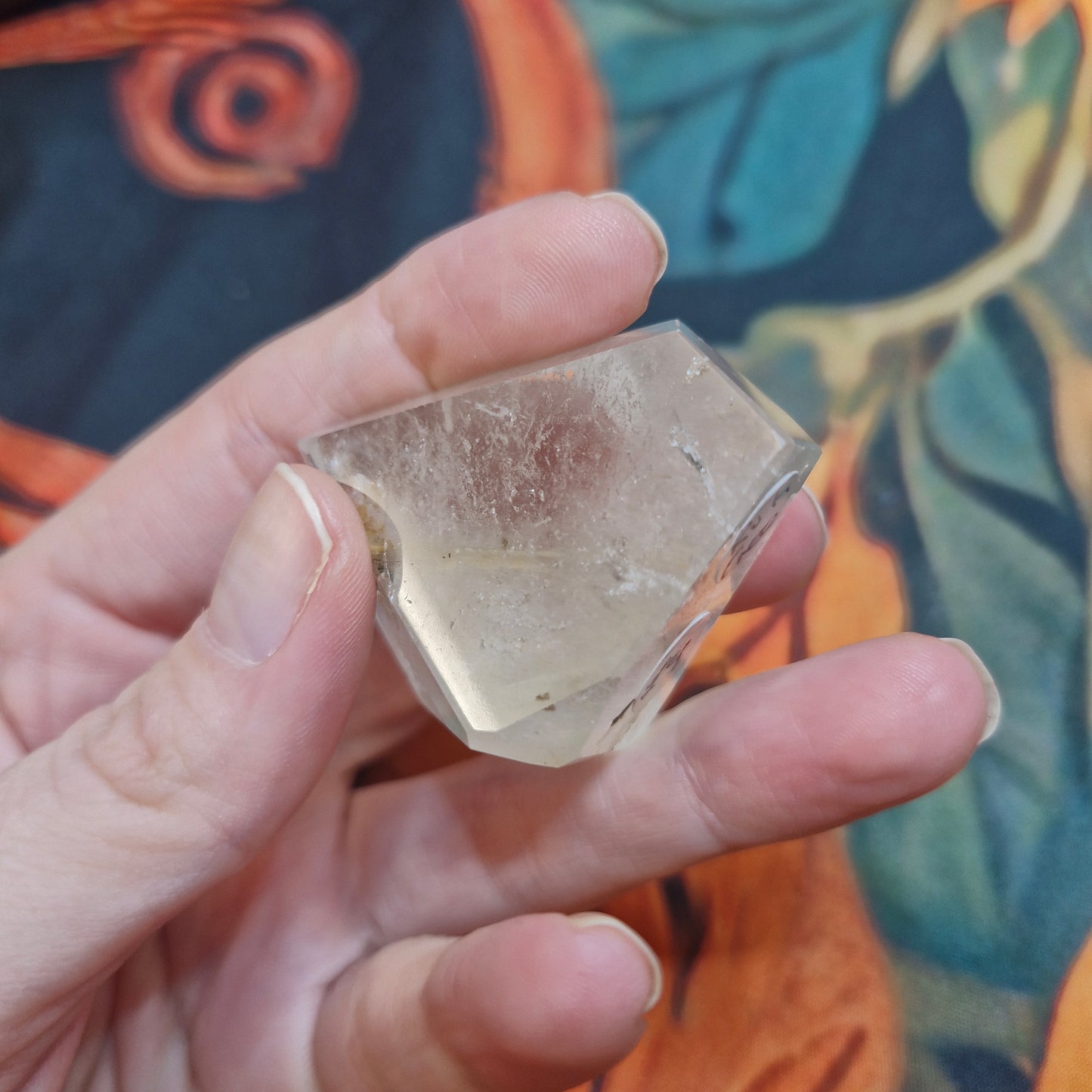 Rutile quartz freeform 4
