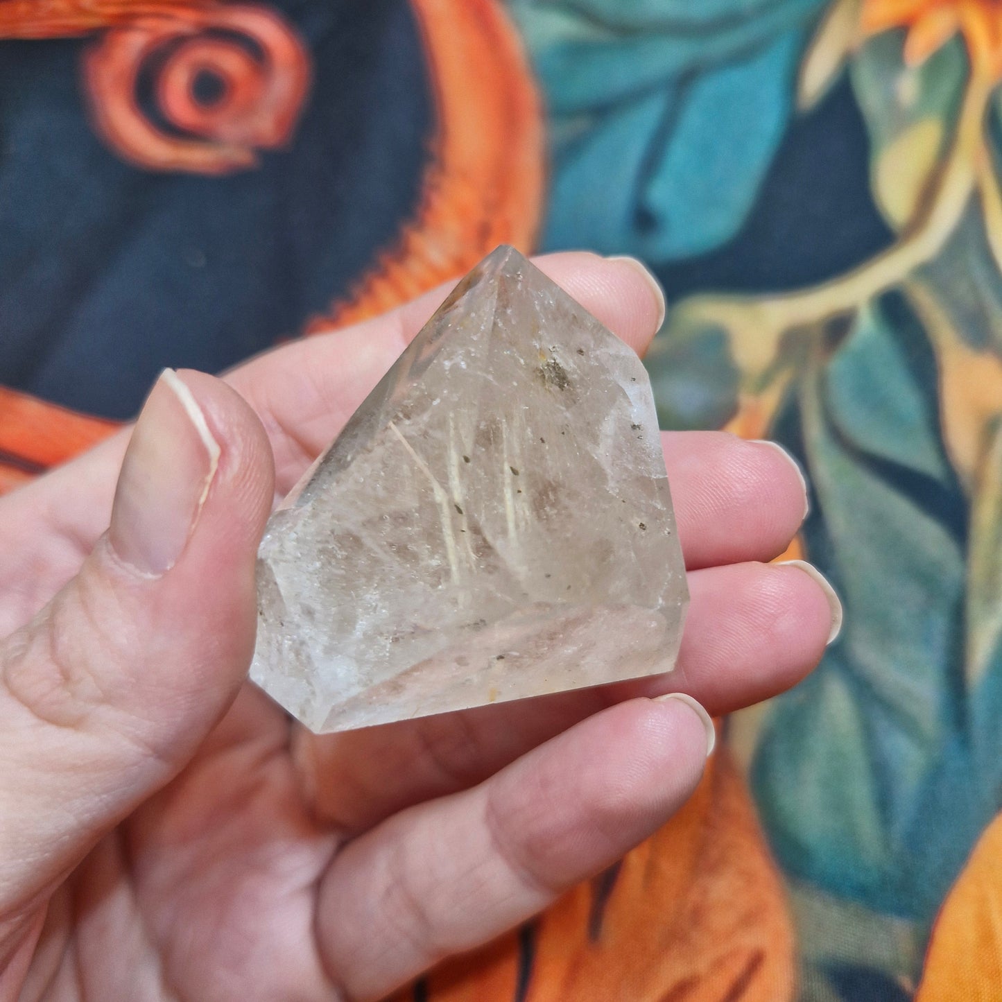 Rutile quartz freeform 4