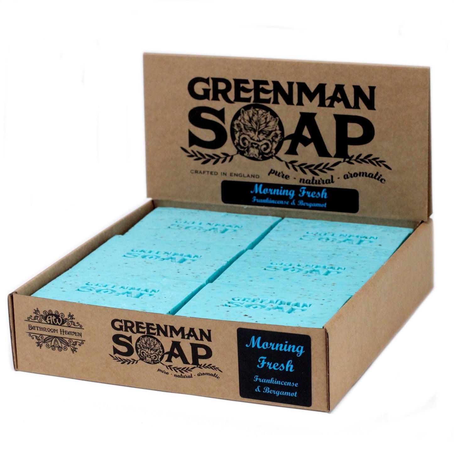 Greenman Single Soap Bar - Morning Fresh - Frankincense and Bergamot