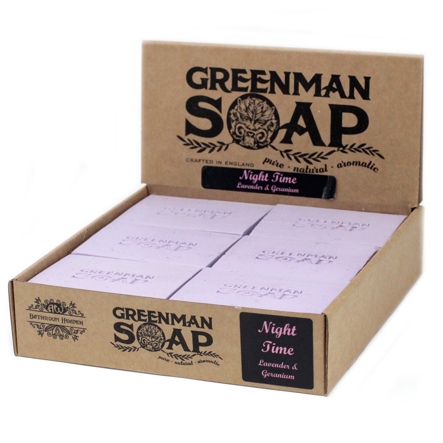 Greenman Single Soap Bar - Night Time Lavender and Geranium