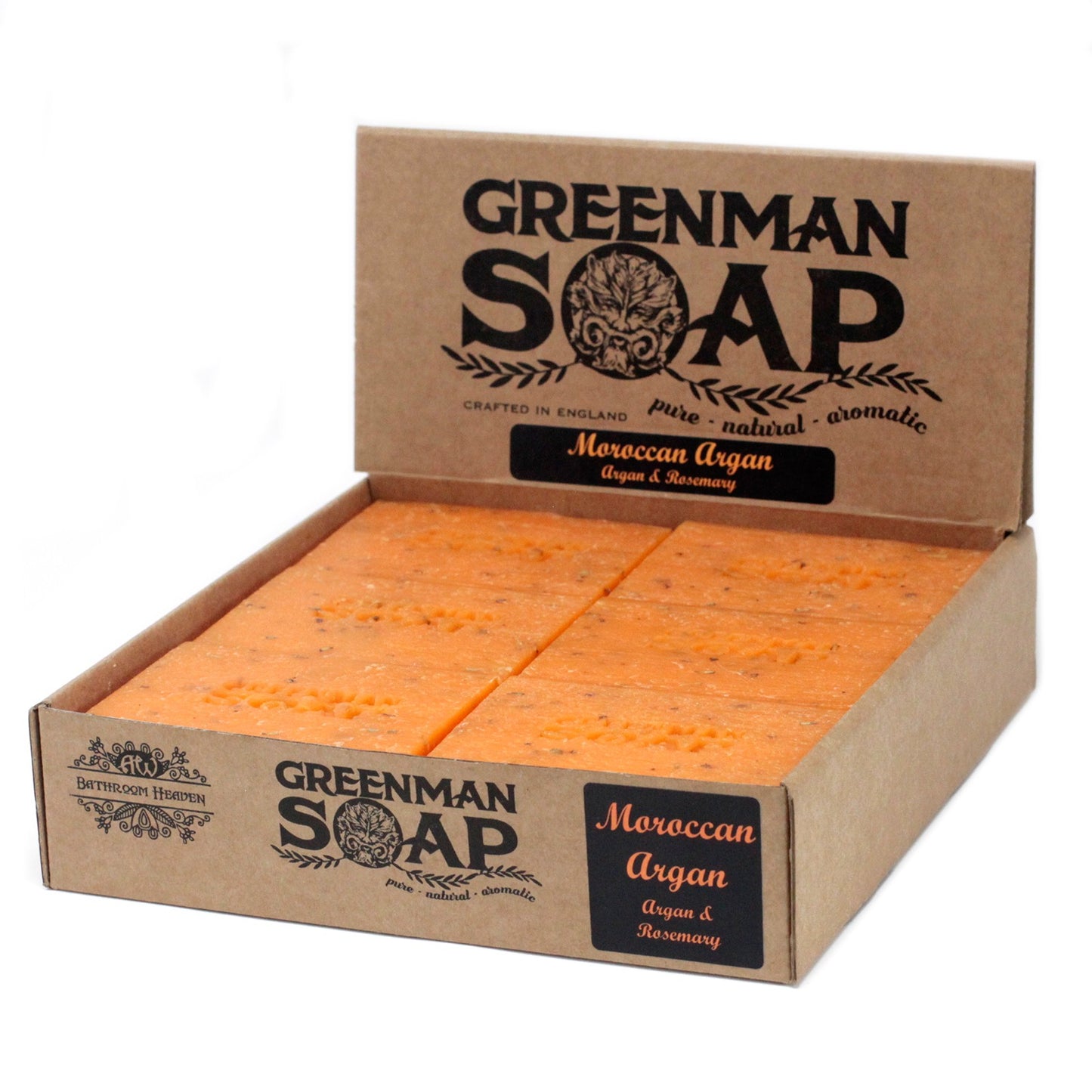 Greenman Single Soap Bar - Moroccan Argan - Argan and Rosemary