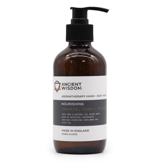 Ancient Wisdom Nourishing Hand and Body Wash - Tangerine Ylang and Patchouli