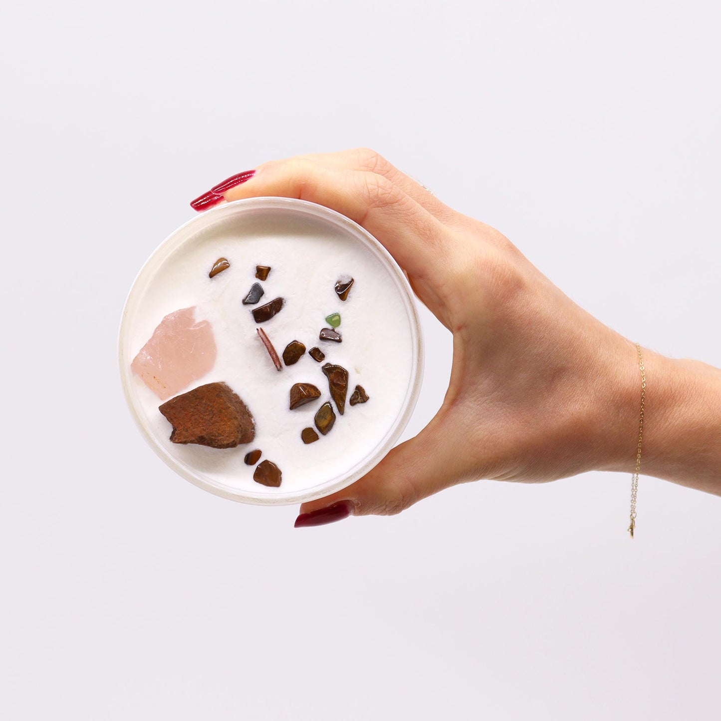 Chakra Crystal Candle - Sacral Chakra