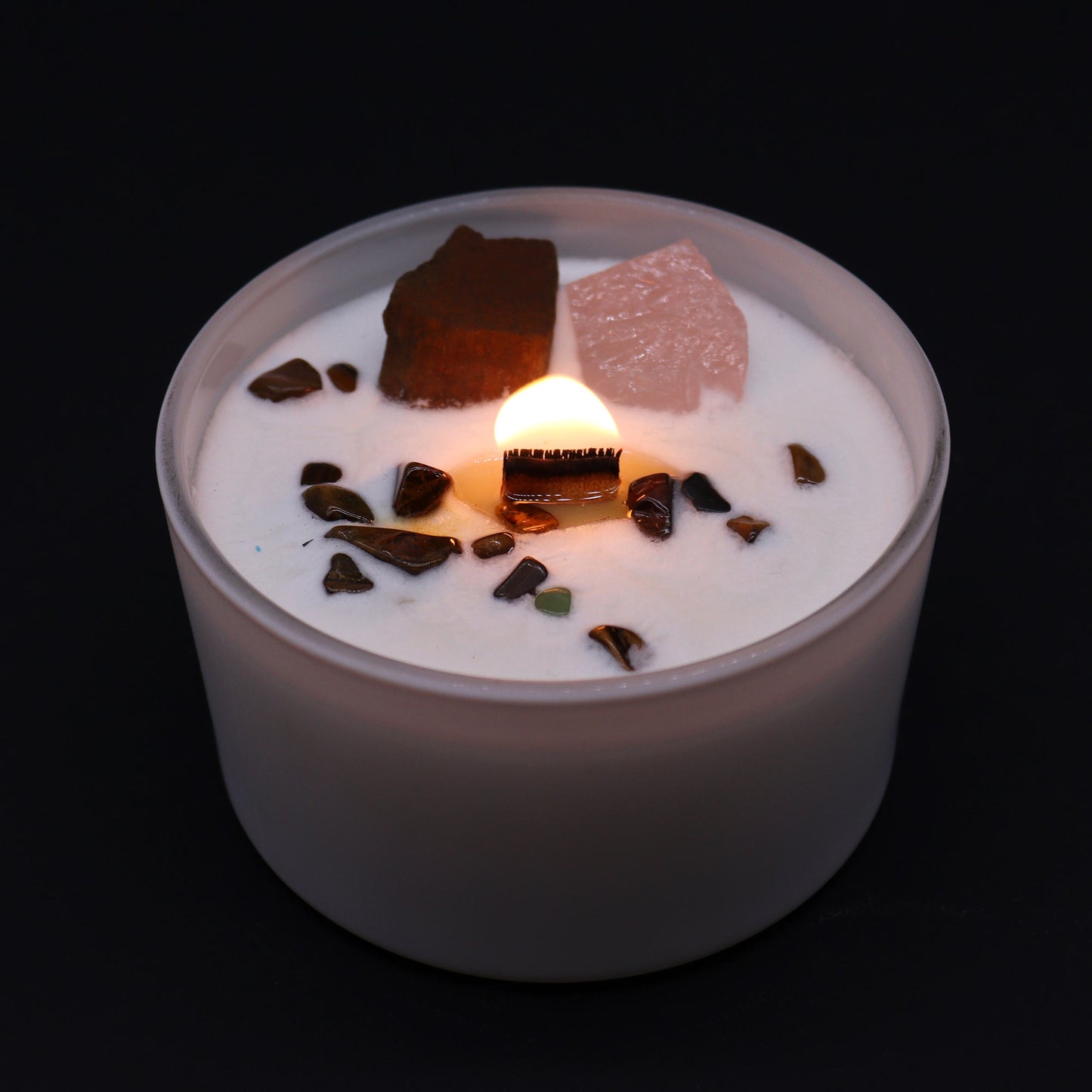 Chakra Crystal Candle - Sacral Chakra