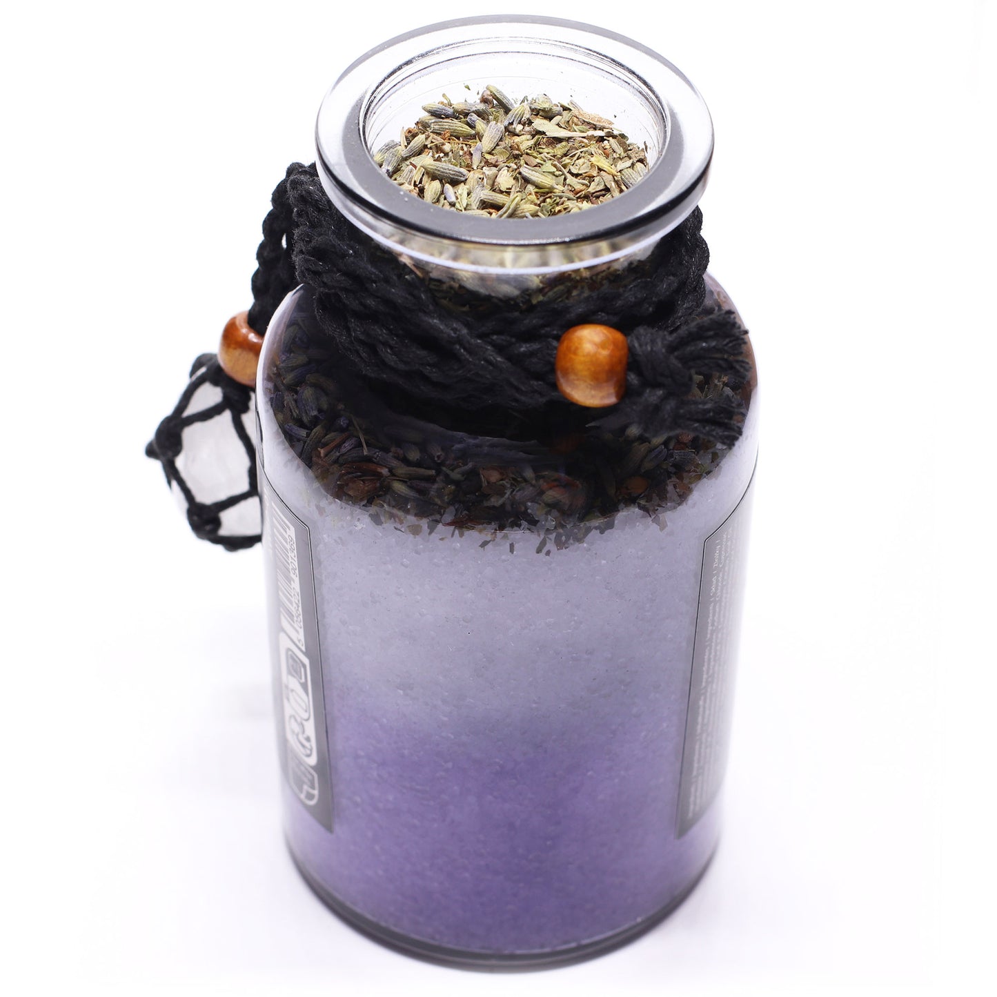 Ancient Witch Bath Spell Potion & Quartz Amulet - Cleansing