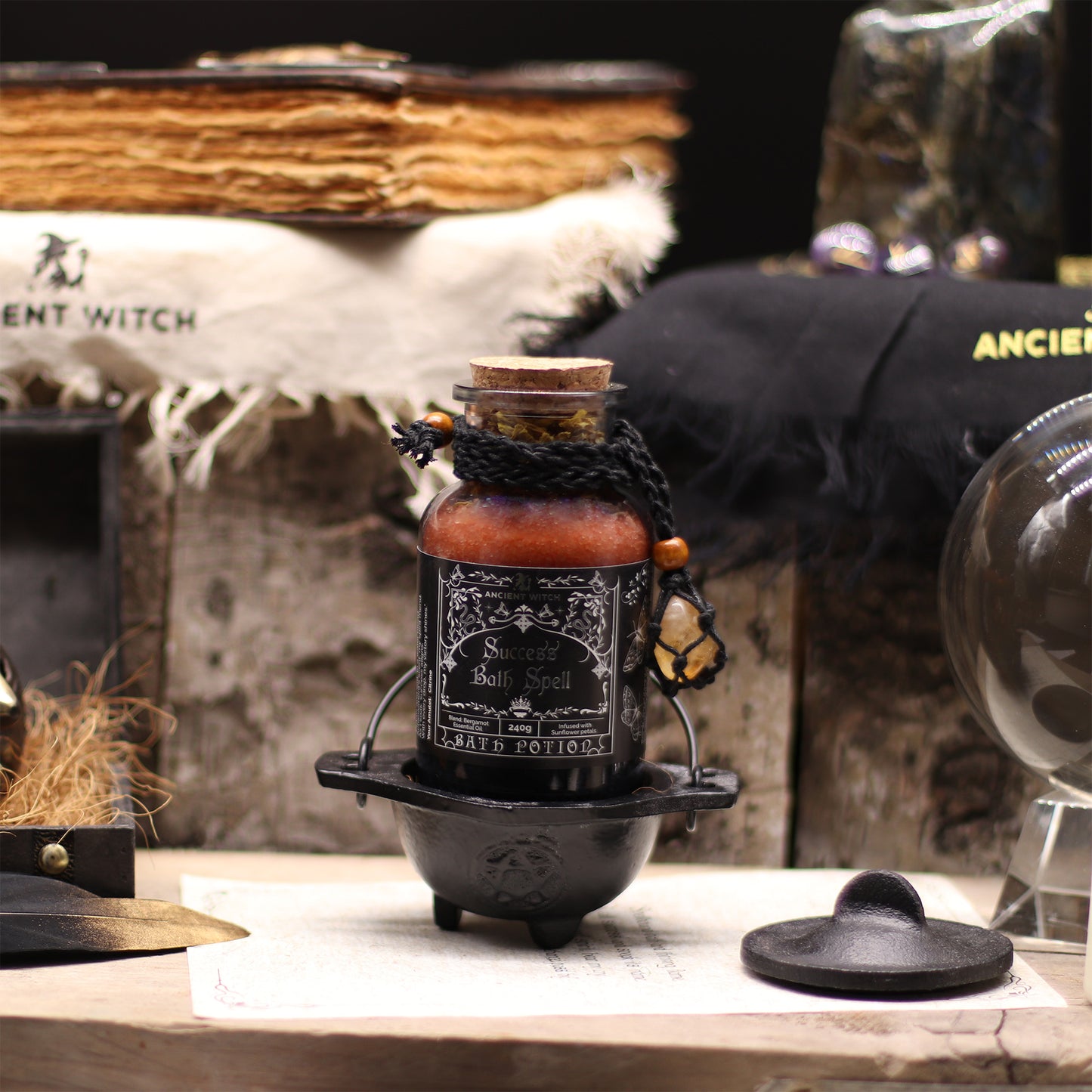 Ancient Witch Success Bath Spell Potion