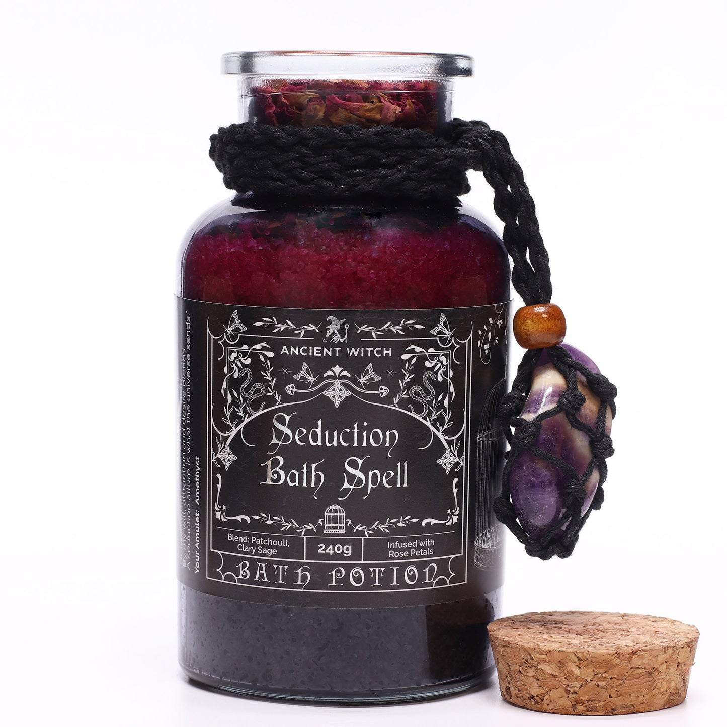 Ancient Witch Seduction Bath Spell Potion