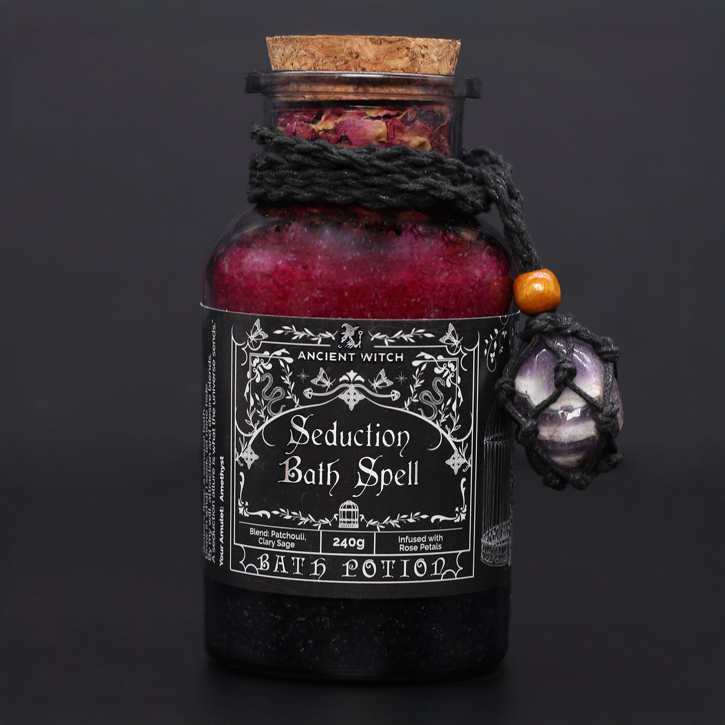 Ancient Witch Seduction Bath Spell Potion
