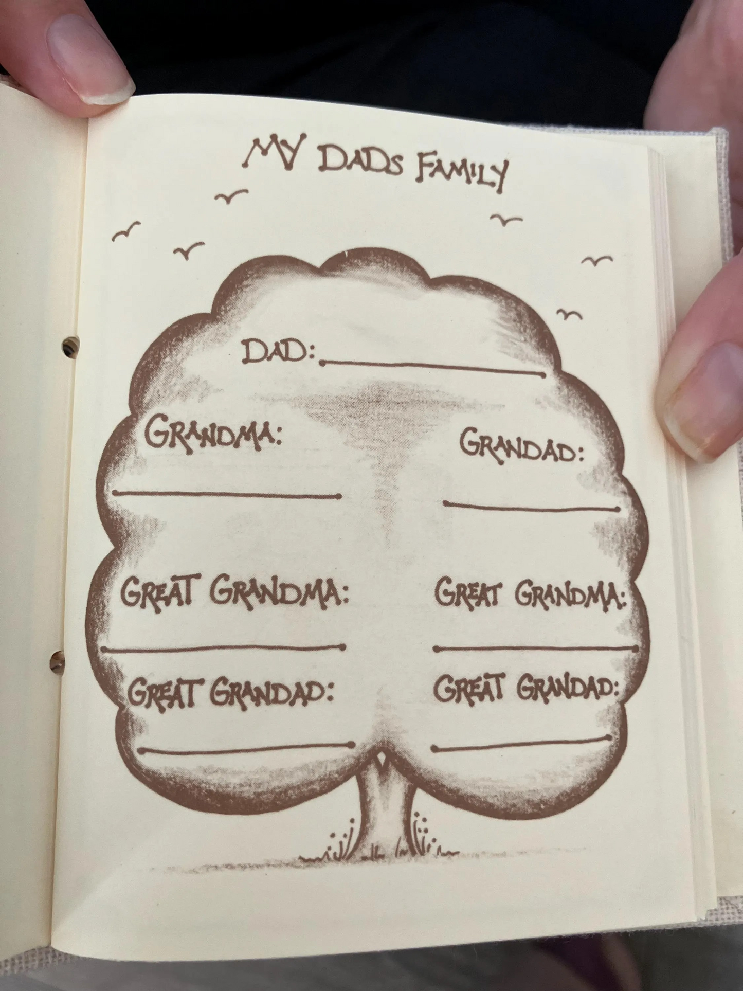 Babies little record book by the East of India company.