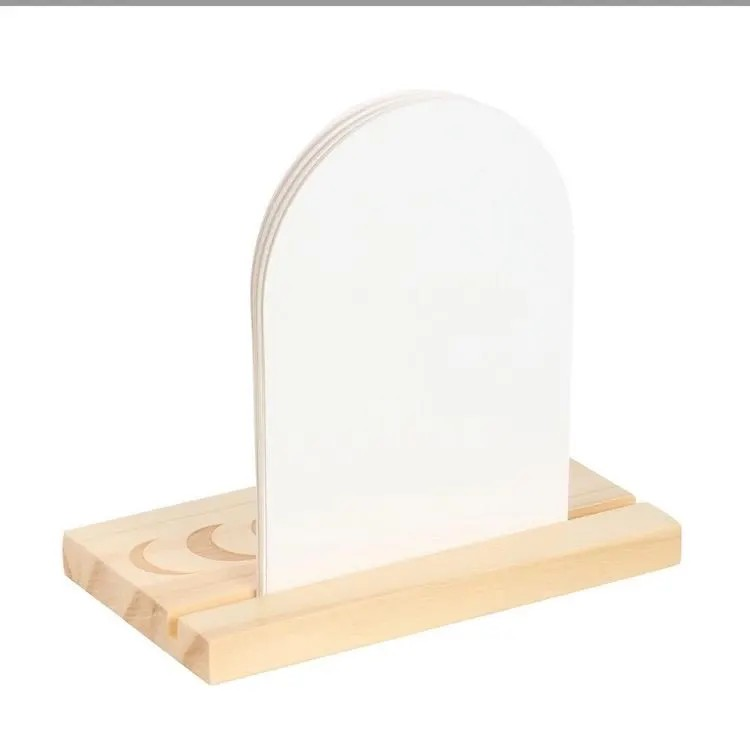 Luna Moth / Ethereal Affirmation cards with wooden stand