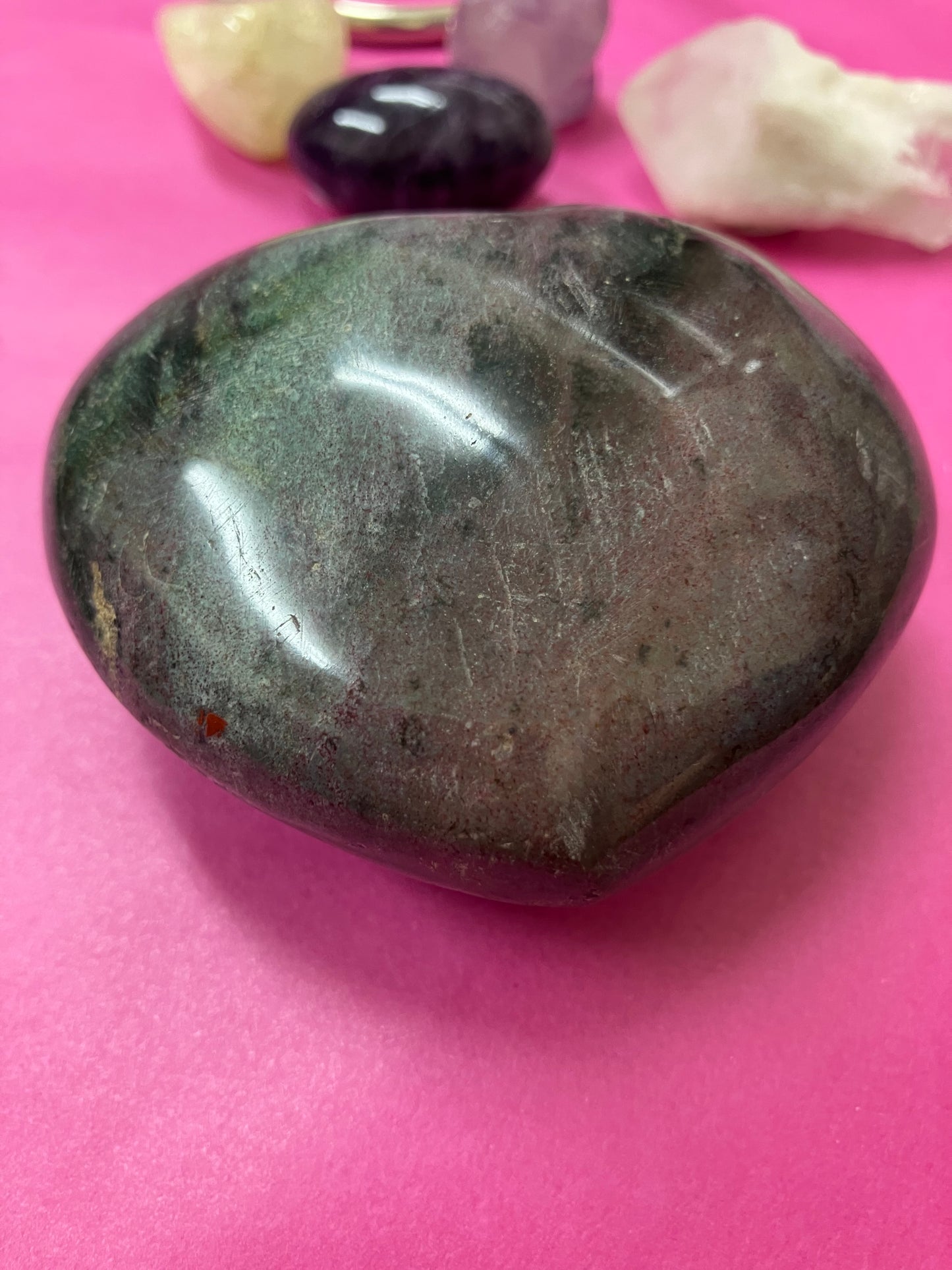 Ocean Jasper puff heart. 195grams