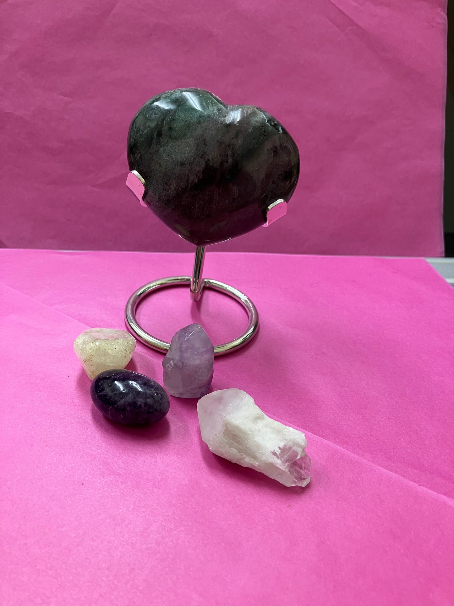 Ocean Jasper puff heart. 195grams