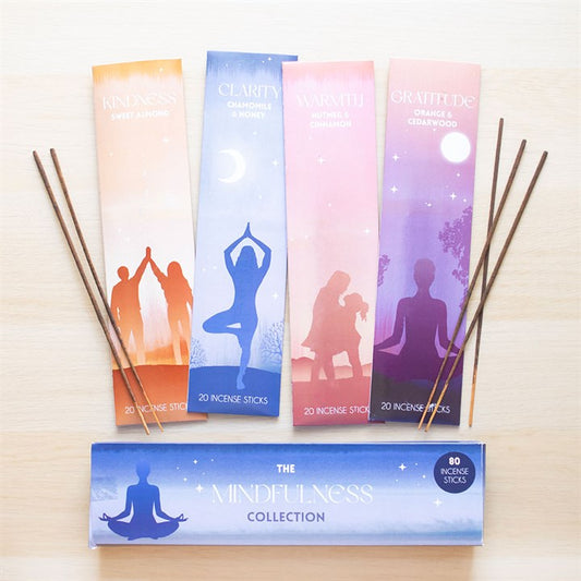 Set of 4 Mindfulness Incense Stick Packs