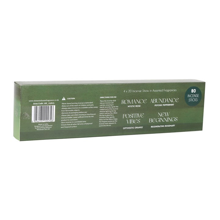 Set of 4 Manifestation Incense Stick Packs